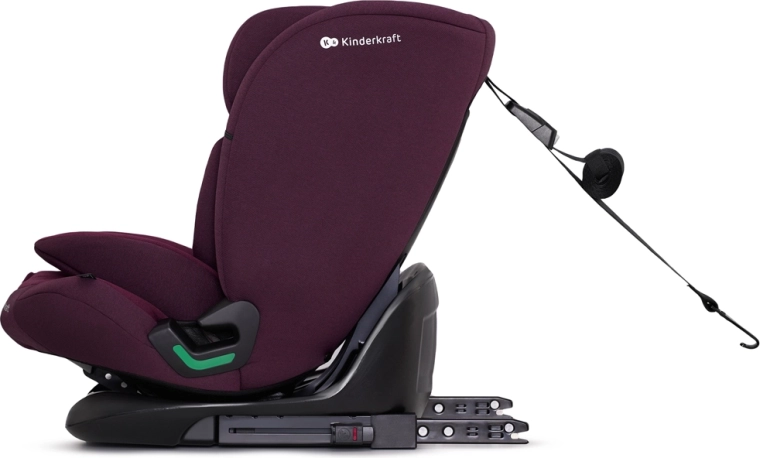 ISOFIX + TOP TETHER ātrai un pareizai uzstādīšanai