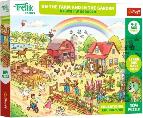 Children’s puzzle Edu 104 pieces – Na wsi i w ogrodzie