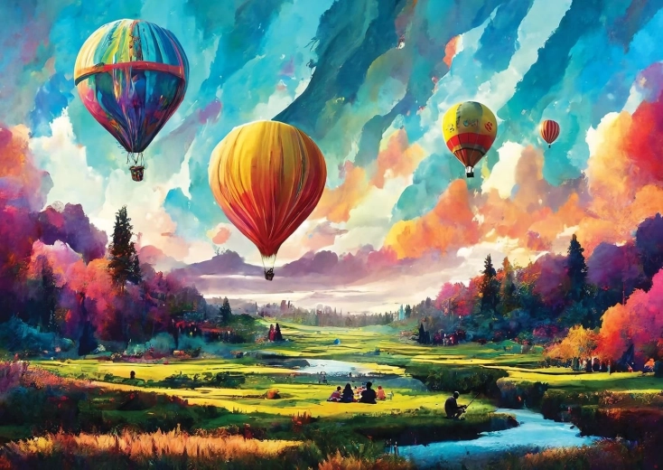 Puzzle ART PUZZLE Valley of Dreams 260 pieces