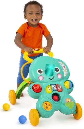 2-in-1: from seated play to first steps