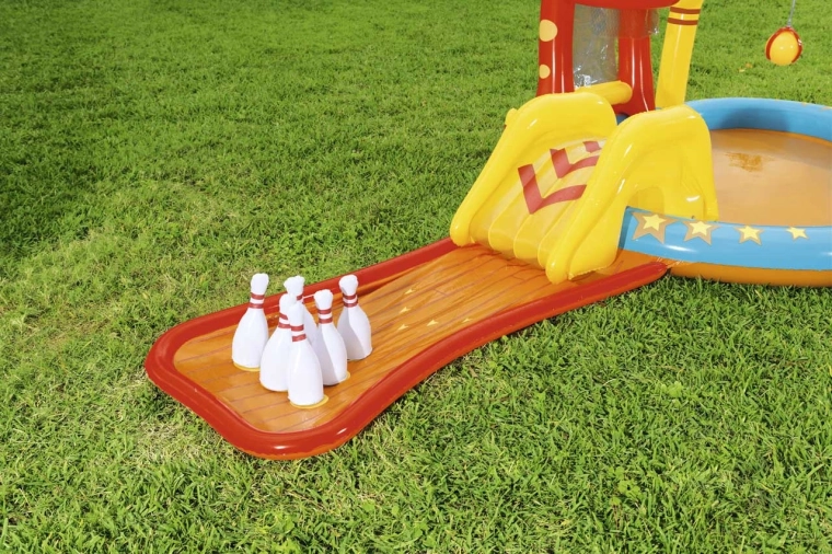 Bestway piepūšams ūdens bērnu rotaļu laukums 435 × 213 × 117 cm