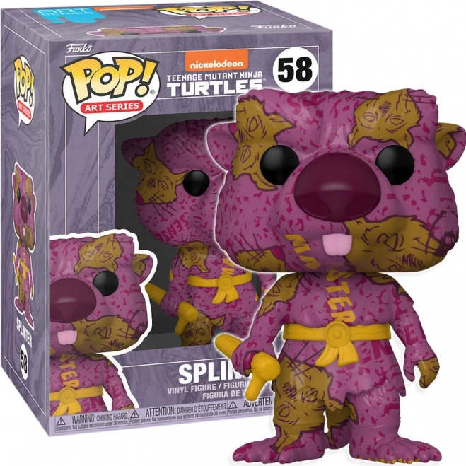 Funko Pop! Art Ninja Turtles Splinter īpašā izdevuma vinila figūriņa