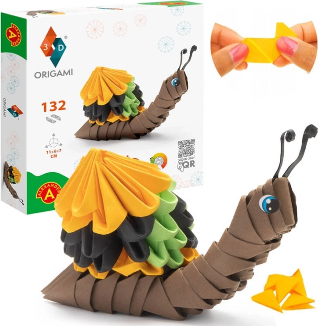 Alexander Radošais Origami 3D Gliemezis