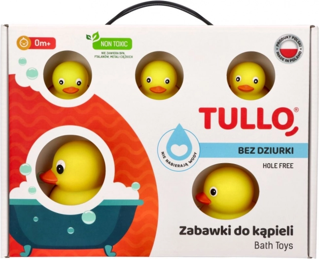 Pīļu ģimenīte vannai – 5 gab.
