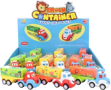 Plastmasas baby kravas auto ar inerces piedziņu