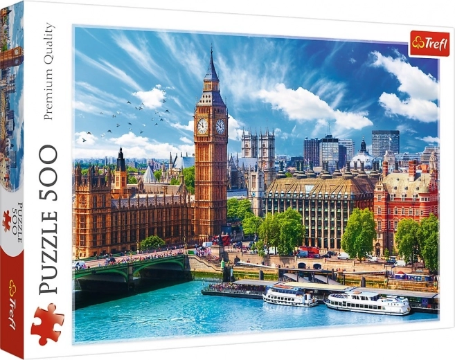 Puzle 500 gabali saulainā Londona – TREFL