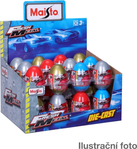Maisto ola ar metāla automašīnas modeli
