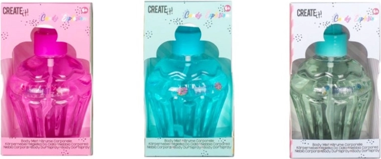 Create It! Candy body mist for kids – 3 sweet scents