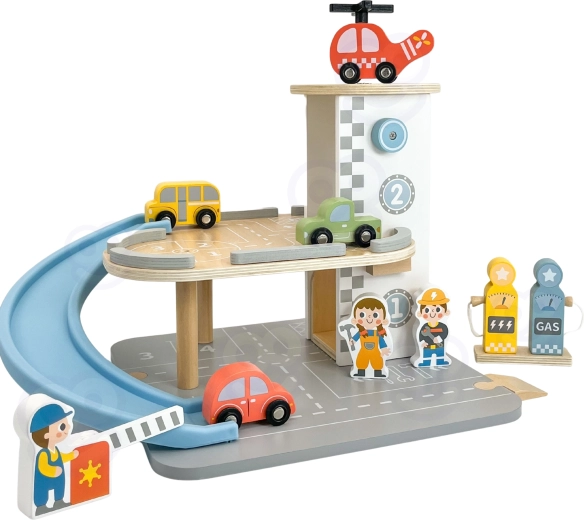 Spirālveida rampe vienmērīgai braukšanai