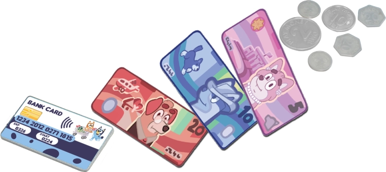 Nauda un maksājumu karte komplektā