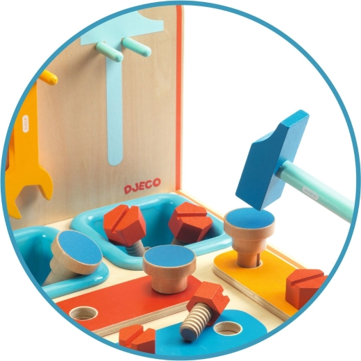 Learning through play: screwing, hammering, and building
