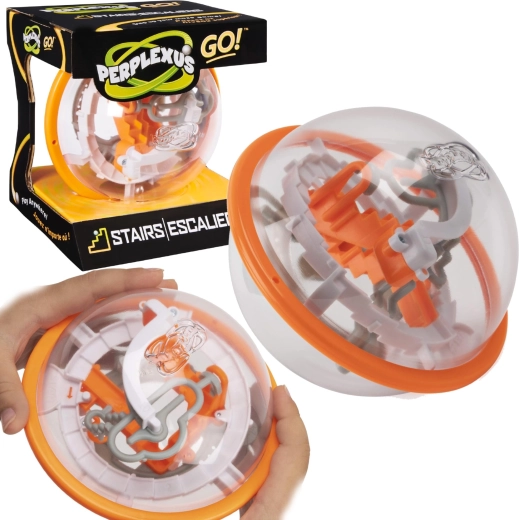 Perplexus GO! Kāpnes – 3D lodīšu labirints no Spin Master