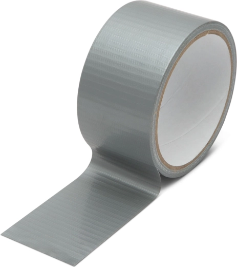 Silver Fabric-Reinforced Adhesive Tape