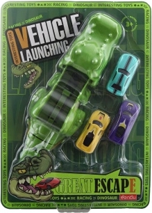 Crocodile Launch Track with Toy Cars