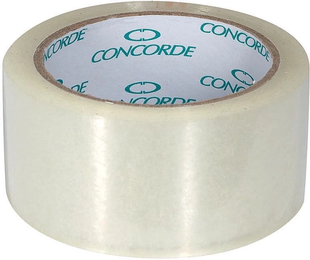 Iepakošanas līmlente CONCORDE 48 mm × 66 m caurspīdīga