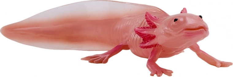 Mojo aksolotla figūriņa – liela, rozā