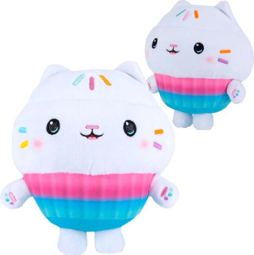 Plīša kūciņa Cakey Cat no seriāla “Gabijas brīnumainā māja”, 25 cm
