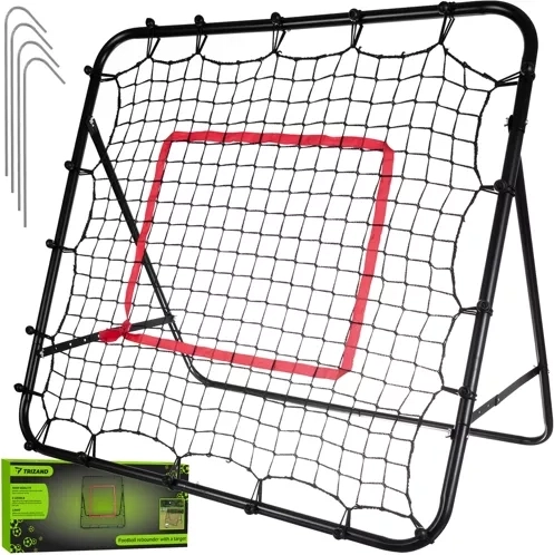 Futbola rebounders ar mērķa laukumu Trizand