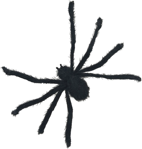 Large Black Halloween Spider 77 cm