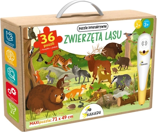 Kakadu Talking Puzzle – Forest Animals