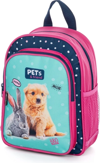 Preschool kids' backpack - pets