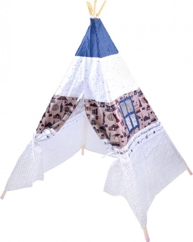 Bērnu teepee spēļu telts