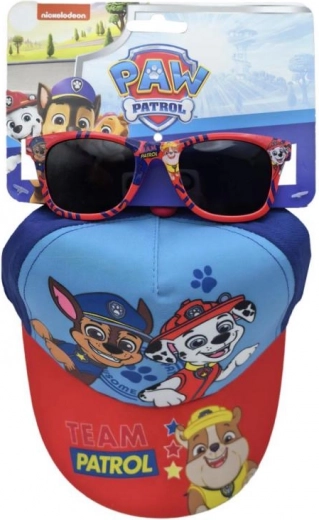 Bērnu cepure ar nagu un brillēm Paw Patrol