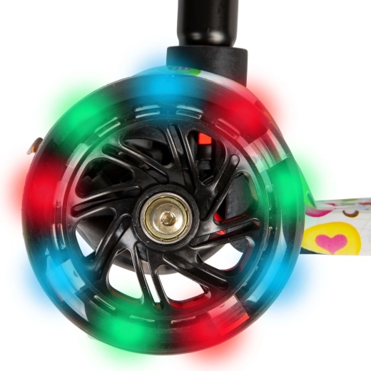 Light-up LED wheels for a fun and visible ride