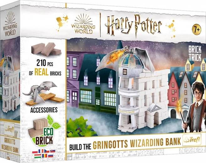 Konstruktors Brick Trick HARRY POTTER: Gringota burvju banka (210 detaļas)