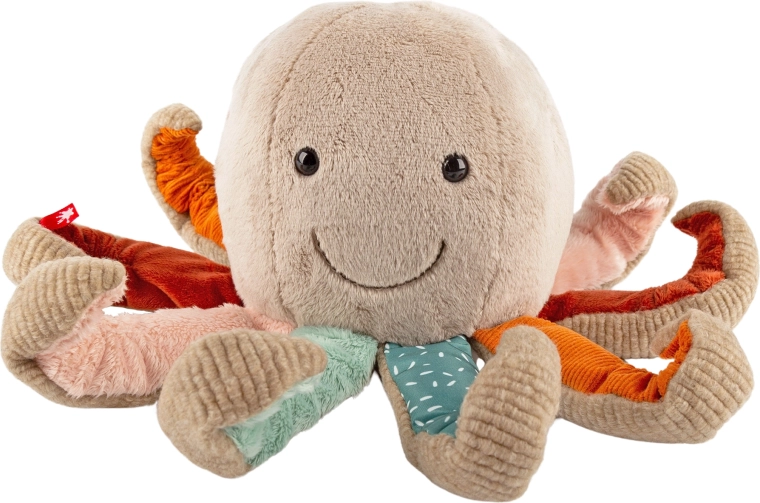 Sigikid pirmā plīša astoņkāja patchwork 26 cm