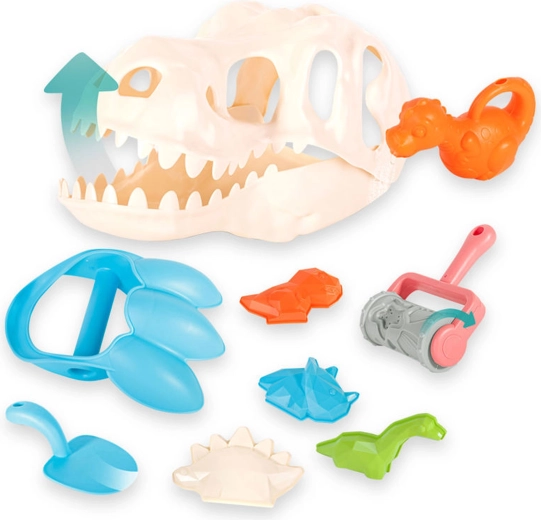 Woopie dinozauru smilšu komplekts – izrakumi, 9 daļas