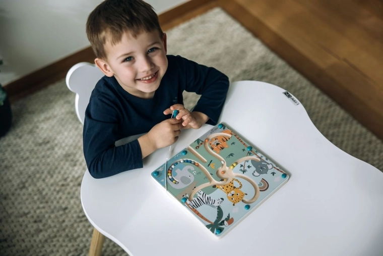 Cute animal motifs children enjoy