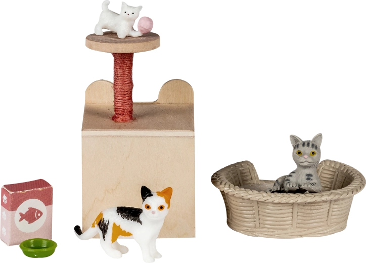 Lundby cat family for a dollhouse