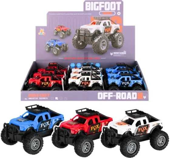 Apvidus auto 12 cm – izturīgs off-road auto bērniem