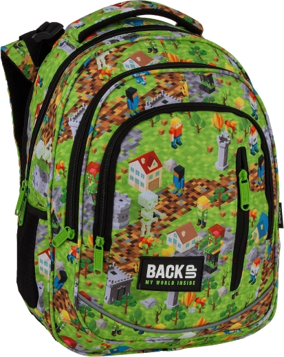 Skolas mugursoma Minecraft BackUP 24 l