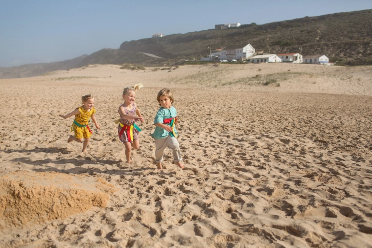Outdoor fun full of movement