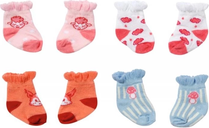 Zeķes lellei Baby Annabell 43 cm - 2 pāri