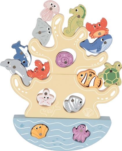 Līdzsvara koraļļu rifs stabilitātes treniņam