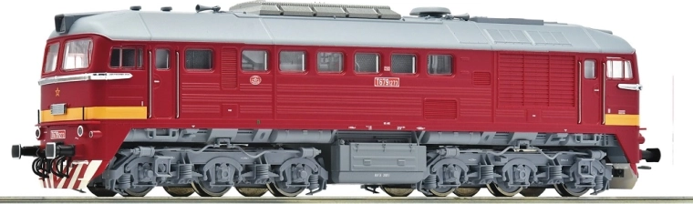 Roco dīzeļlokomotīve T679.1 “Sergejs” ČSD digitālā ar skaņu