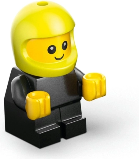 Ugunsdzēsēja minifigūra gatava darbībai