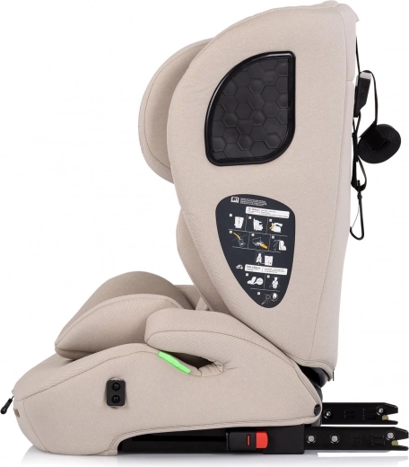 Vienkārša uzstādīšana ISOFIX + Top Tether