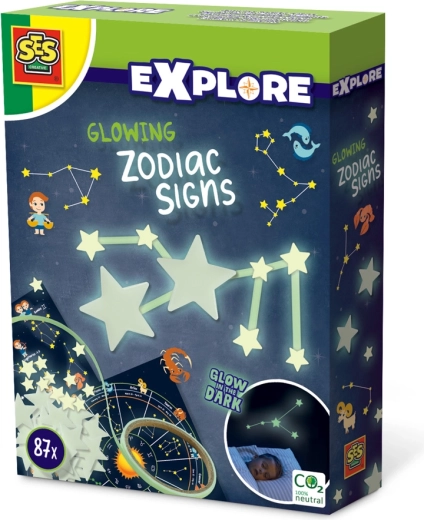 Explore spīdošās zodiaka zīmes