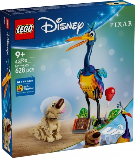 LEGO Disney un Pixar “Augšup”: Kevins un Dags — būvēšanas komplekts izlikšanai un rotaļām