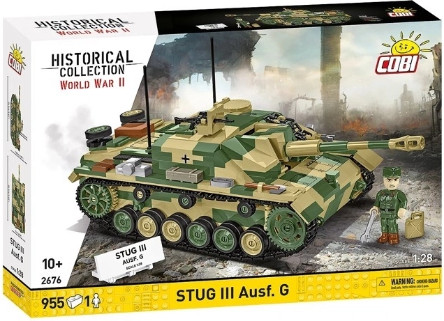 Cobi konstruktors StuG III Ausf. G – 955 detaļas
