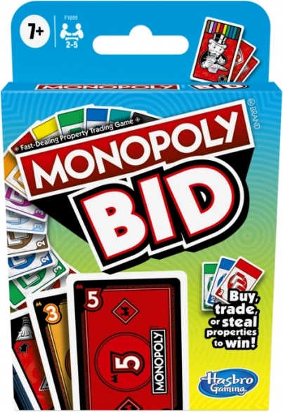 Monopoly Bid kāršu spēle