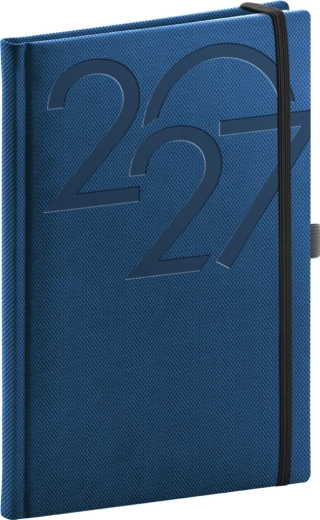 Notique weekly diary Ajax 2027, blue, 15 × 21 cm