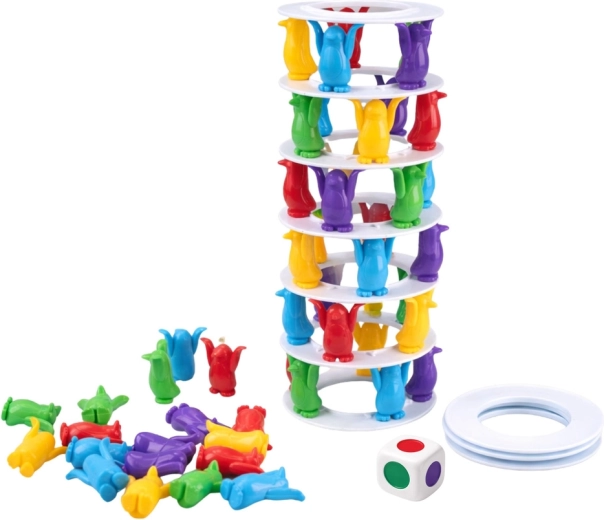 Krāsainas figūriņas un stabili riņķi