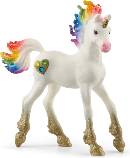 Schleich bayala Rainbow Unicorn Foal with Hearts