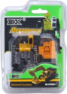 Transformējošs robots – ekskavators/buldozers/cisterna