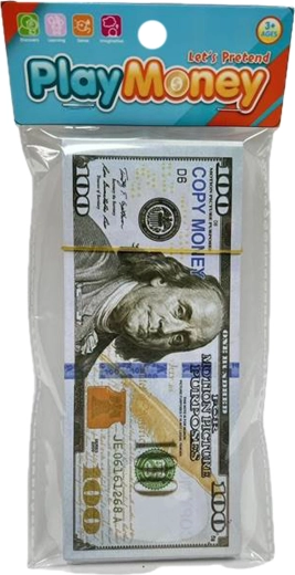 Papīra banknotes spēlēm